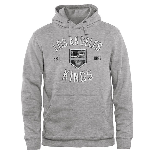 Los Angeles Kings Heritage Pullover Hoodie Ash