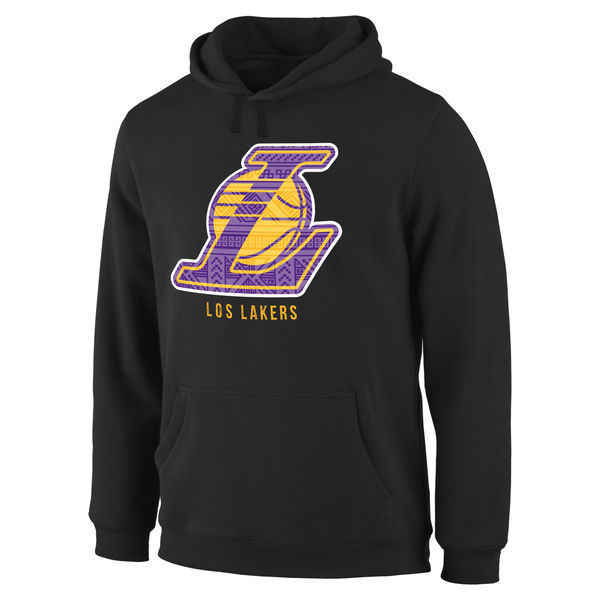 Los Angeles Lakers Pullover Hoodie Black