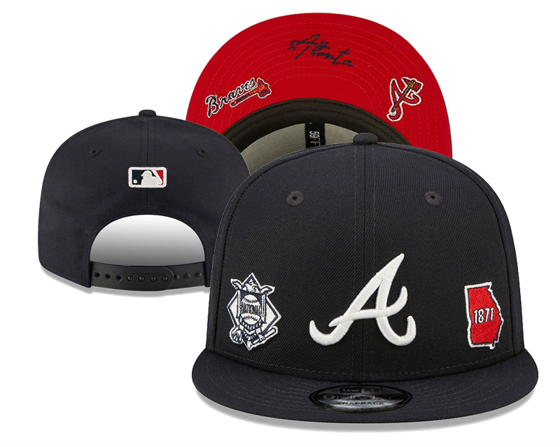 MLB Atlanta Braves Snapbacks-YD182