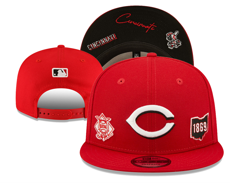 MLB Cincinnati Reds Snapbacks-YD214