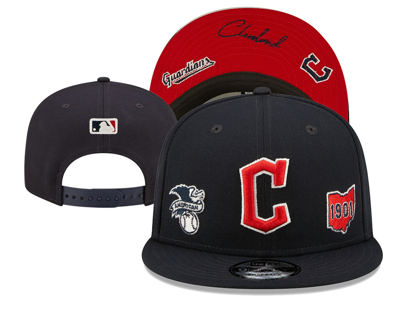 MLB Cleveland Indians Snapbacks-YD218