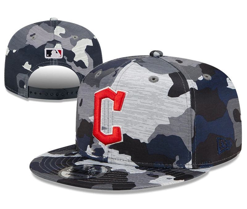 MLB Cleveland Indians Snapbacks-YD220