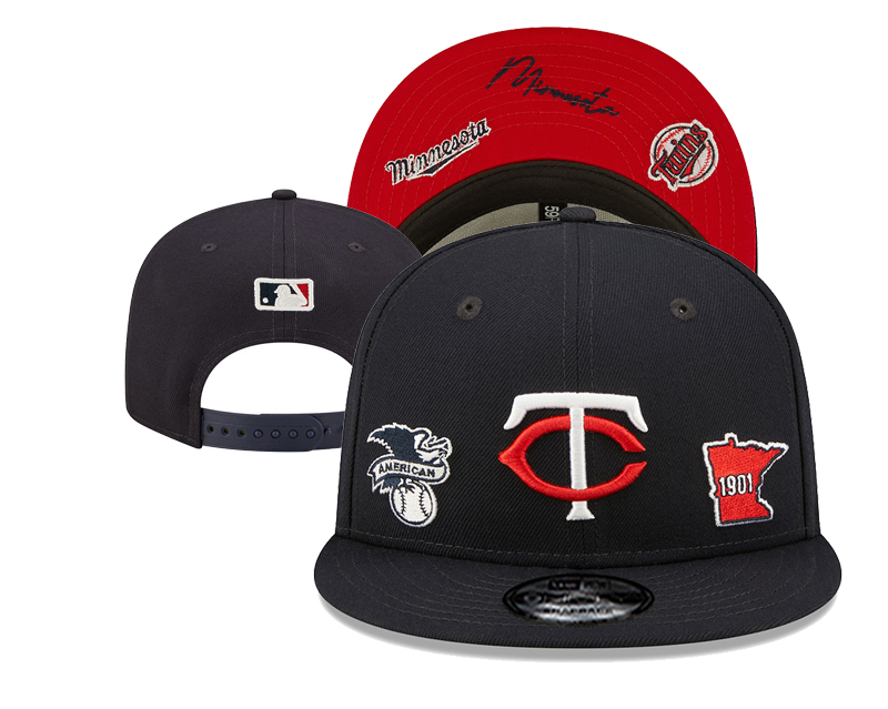 MLB Minnesota Twins Snapbacks-YD316