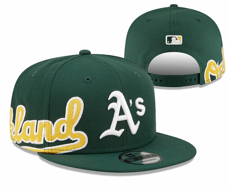 MLB Oakland Athletics Snapbacks-YD266