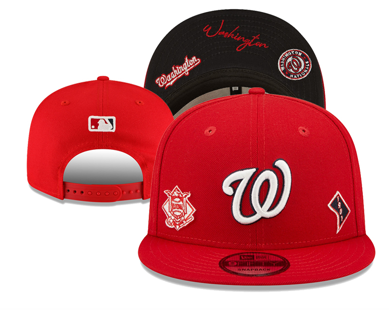 MLB Washington Nationals Snapbacks-YD307