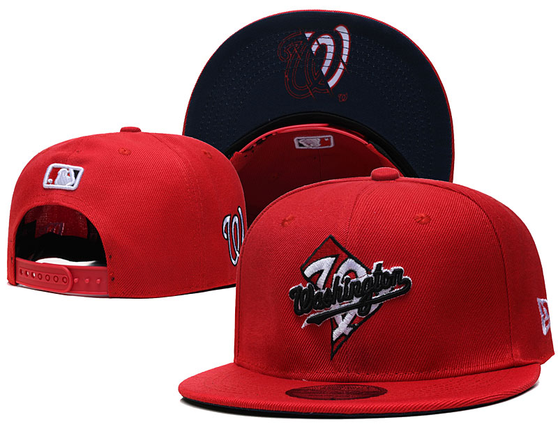 MLB Washington Nationals Snapbacks-YD310