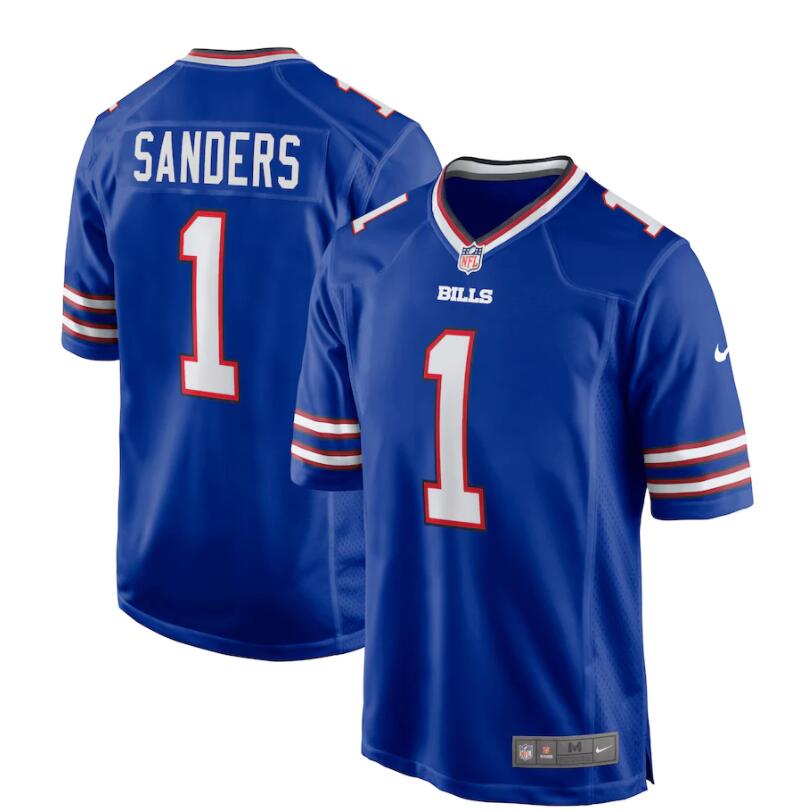 Men's Buffalo Bills Emmanuel Sanders Nike home Game Player Jersey-Royal blue