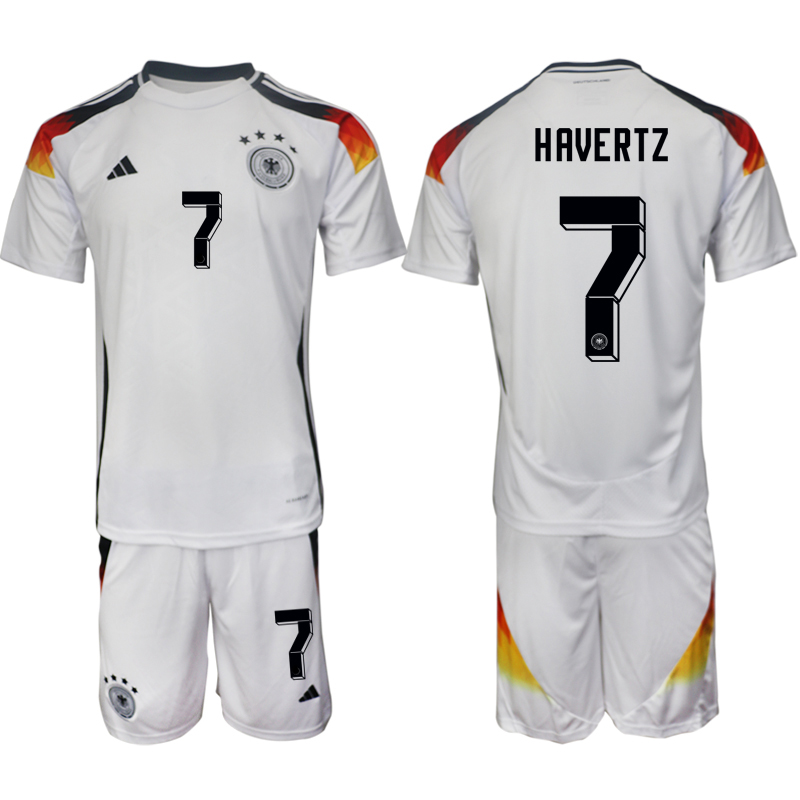Men's Germany home 7# HAVERTZ 2024-25 Suit Soccer Jerseys