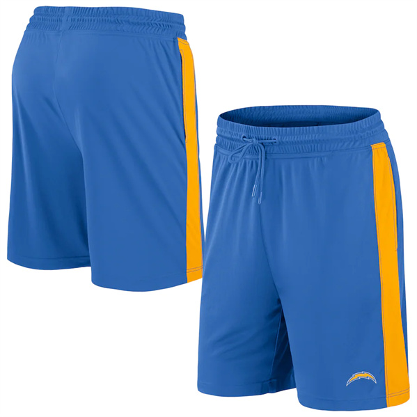 Men's Los Angeles Chargers Blue Performance Shorts