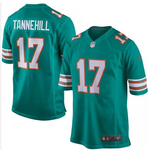 Men's Miami Dolphins Jaylen Waddle #17 Nike Green Player Game Jersey