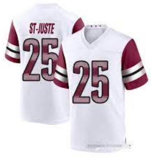 Men's Nike Benjamin St-Juste Burgundy Washington Commanders #25 Player white Away Game Jersey