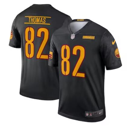 Men's Nike Logan Thomas #82 Black Washington Commanders Alternate Legend Jersey