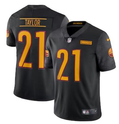 Men's Nike Sean Taylor Black #21 Washington Commanders 2022 Alternate Retired Player Limited Jersey
