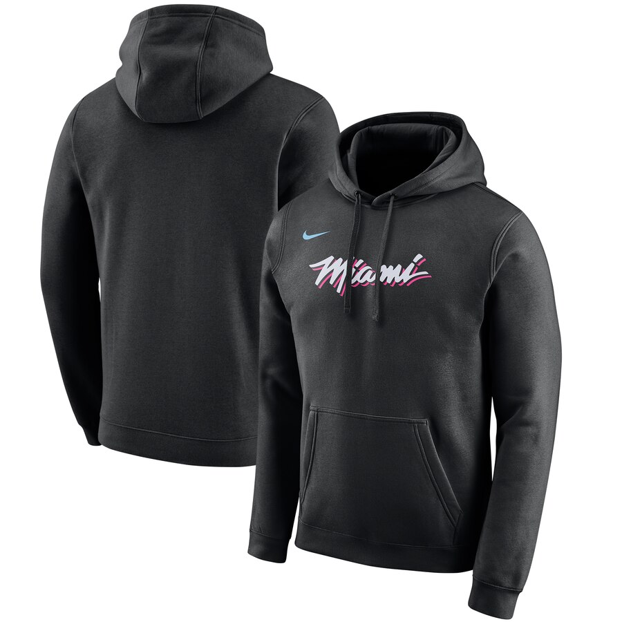 Miami Heat Nike 2019-20 City Edition Club Pullover Hoodie Black