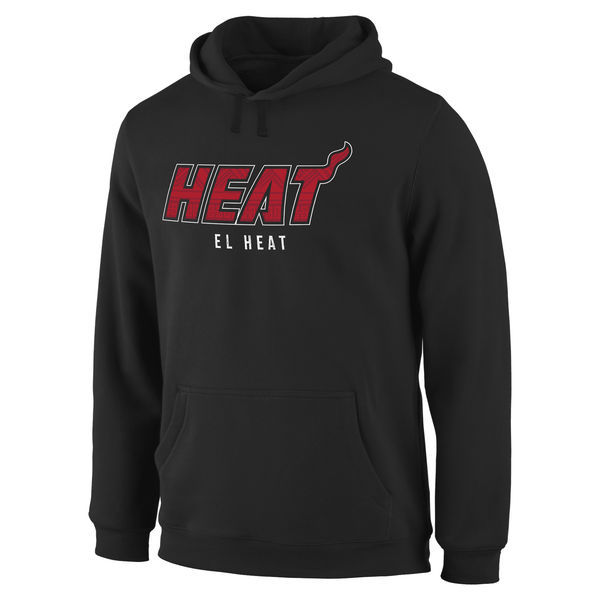 Miami Heat Pullover Hoodie Black