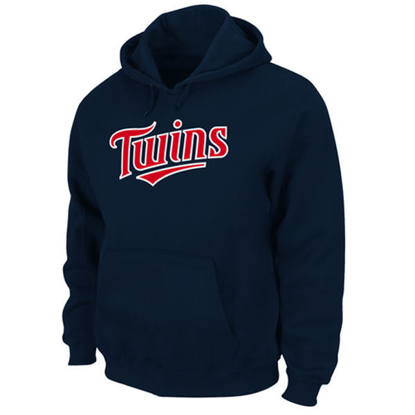 Minnesota Twins Pullover Hoodie Blue03