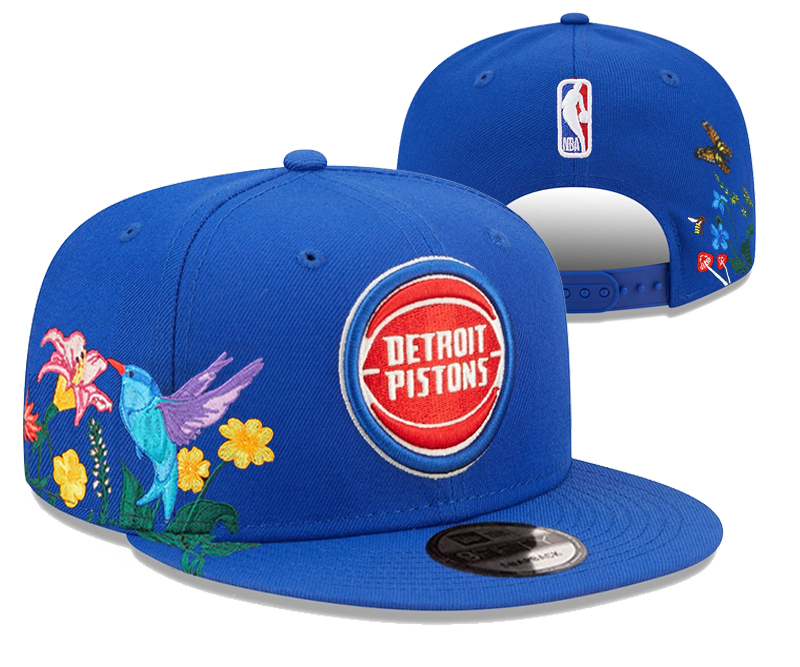 NBA Detroit Pistons Snapbacks-YD698