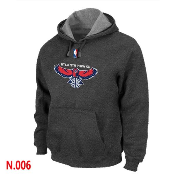 NBA Hawks Pullover Hoodie D.Grey