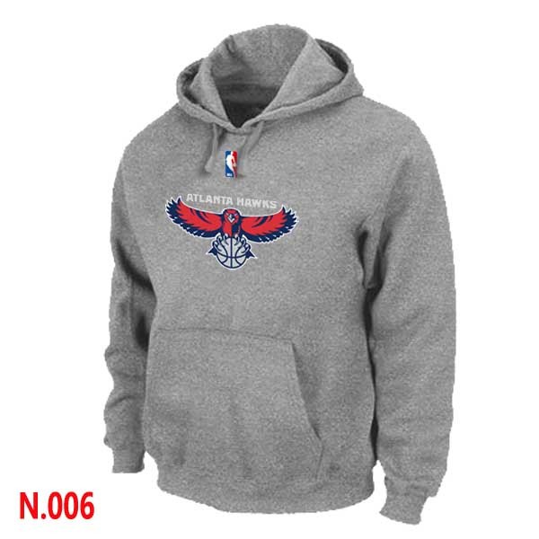 NBA Hawks Pullover Hoodie L.Grey