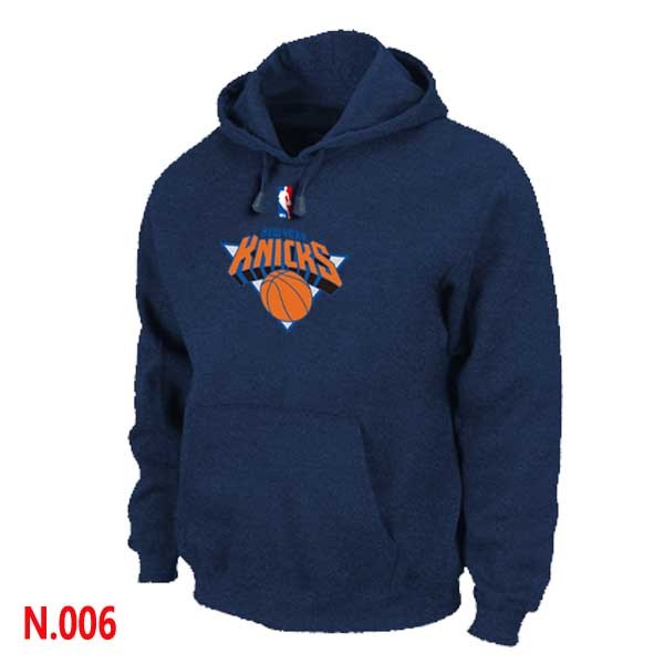 NBA Knicks Pullover Hoodie Navy Blue