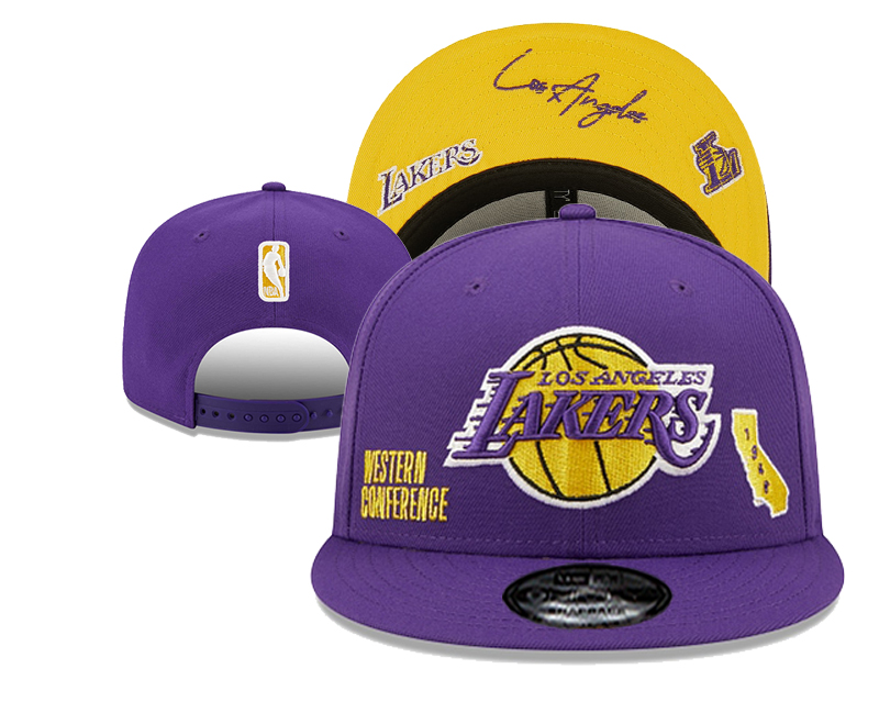 NBA Los Angeles Lakers Snapbacks-YD642
