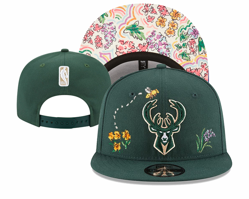 NBA Milwaukee Bucks Snapbacks-YD782
