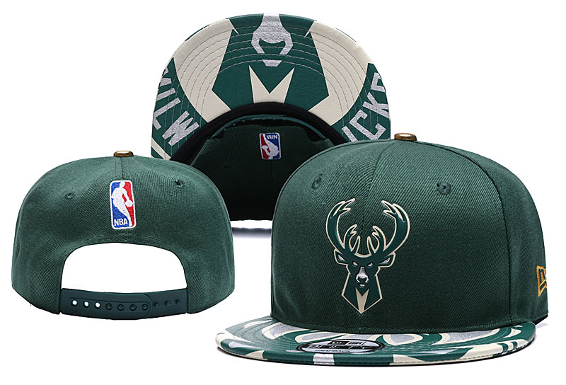 NBA Milwaukee Bucks Snapbacks-YD783