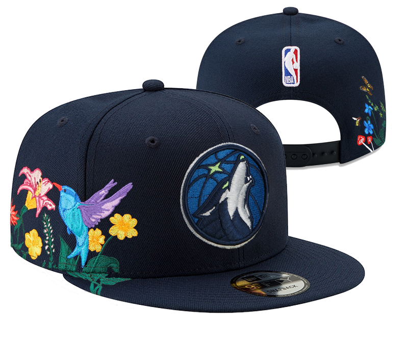 NBA Minnesota Timberwolves Snapbacks-YD849