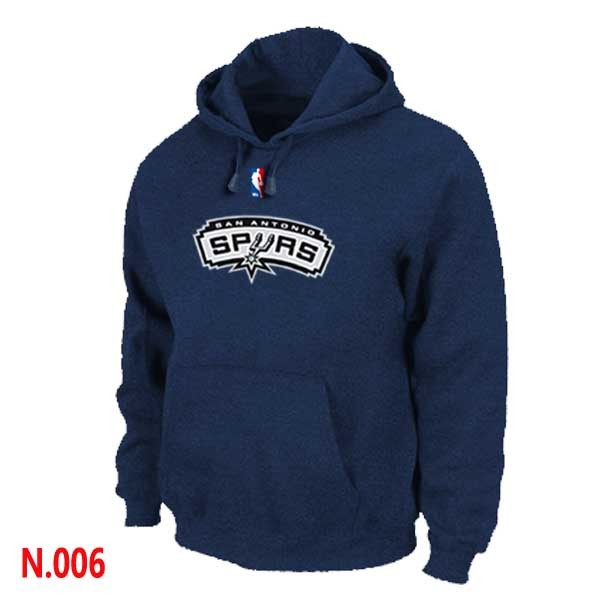NBA Spurs Pullover Hoodie Navy Blue