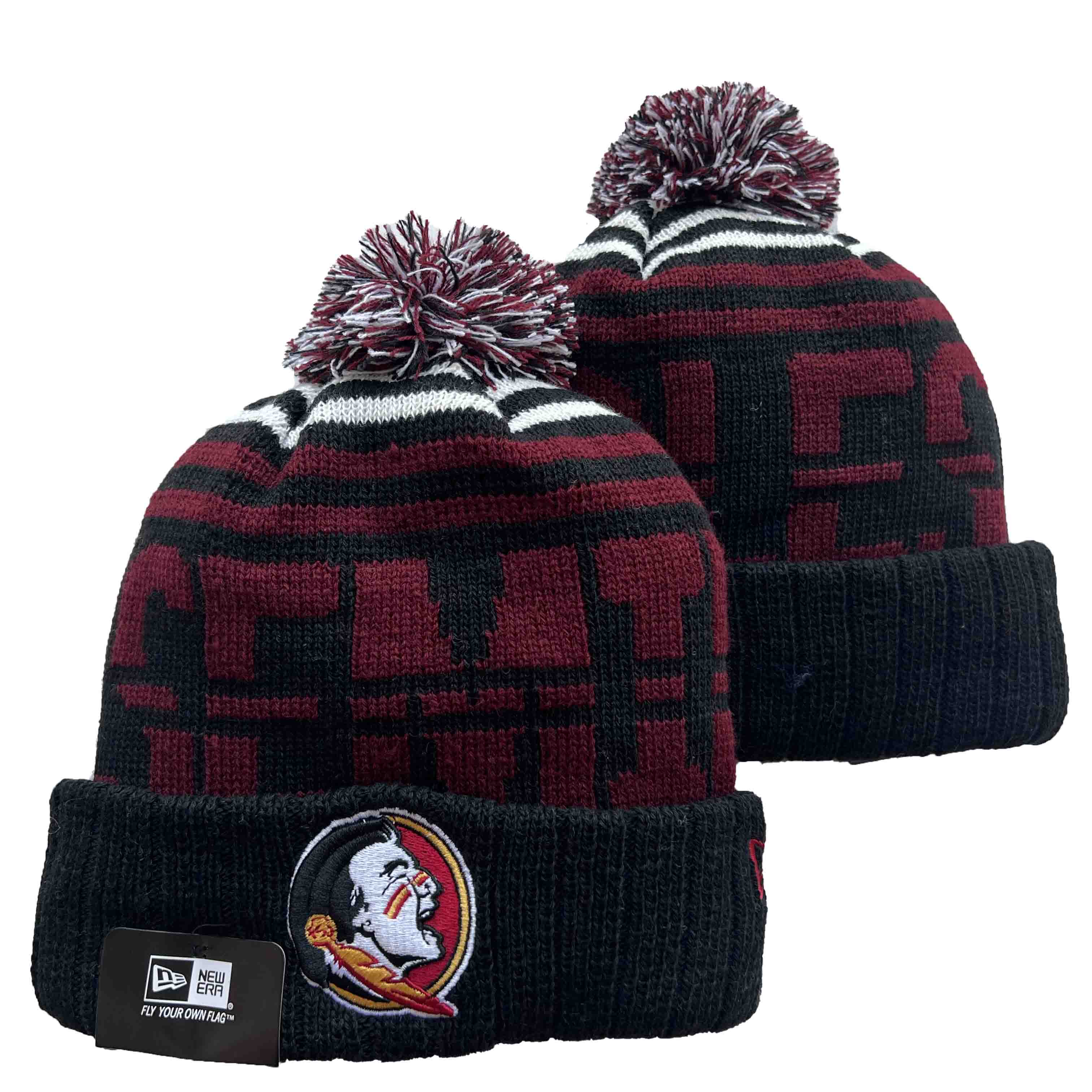 NCAA Florida State Seminoles Beanies Knit Hats-YD455