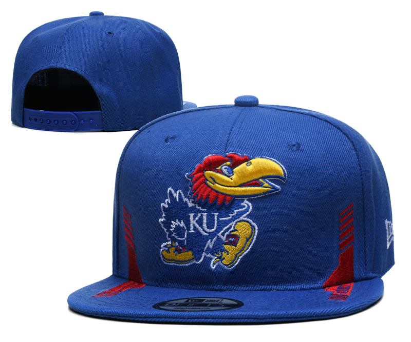 NCAA Kansas Jayhawks Snapbacks-YD386