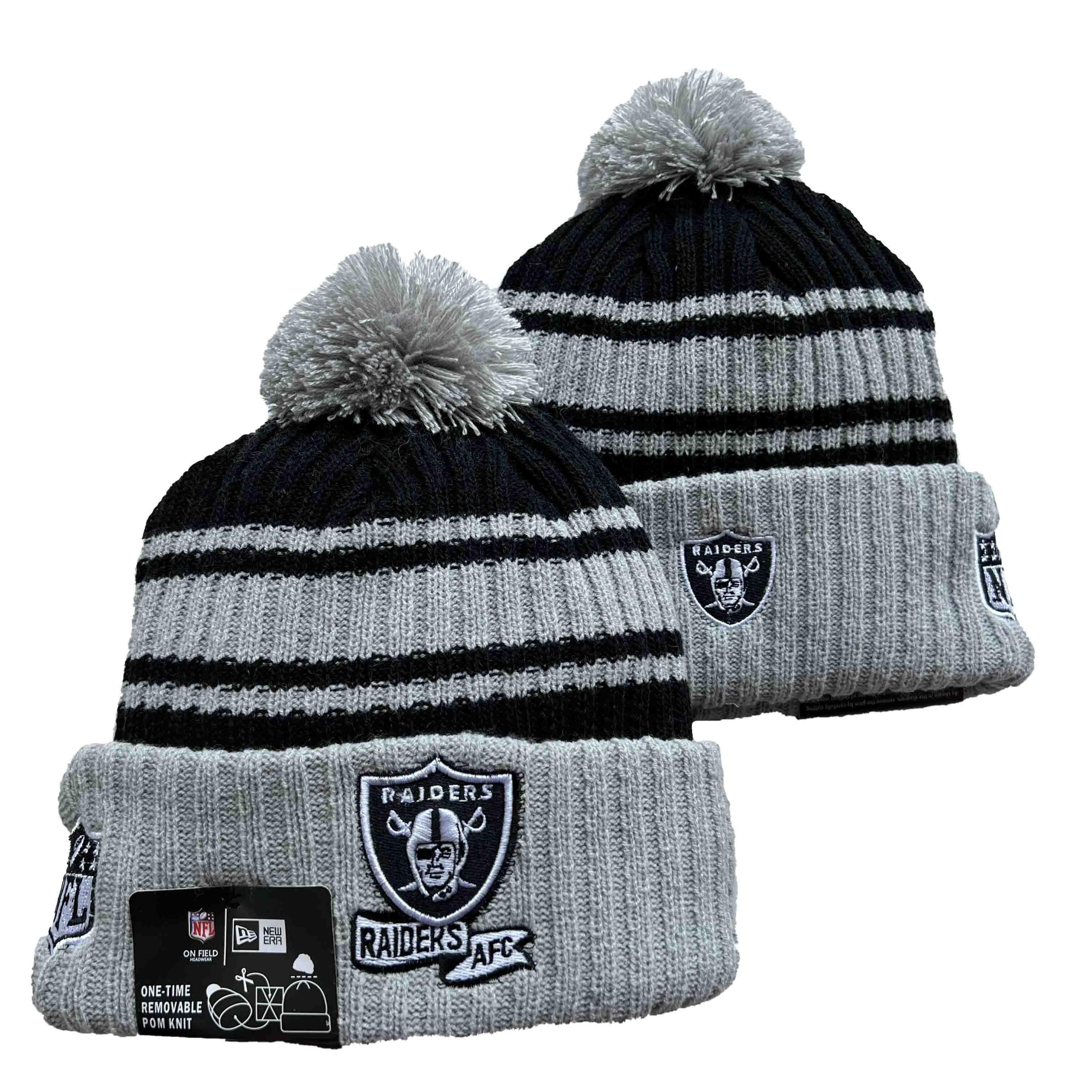 NFL Oakland Raiders Beanies Knit Hats-YD1100