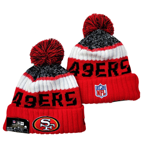 NFL San Francisco 49ers Beanies Knit Hats-YD869