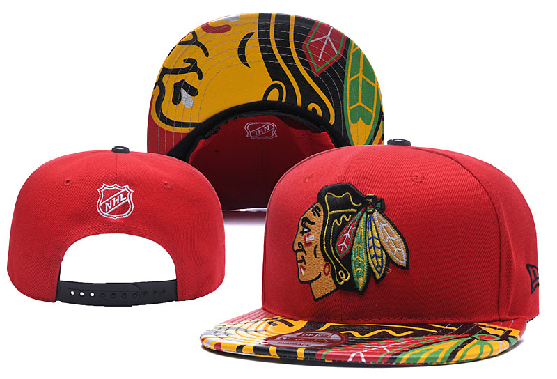 NHL Chicago Blackhawks Snapbacks-YD1653