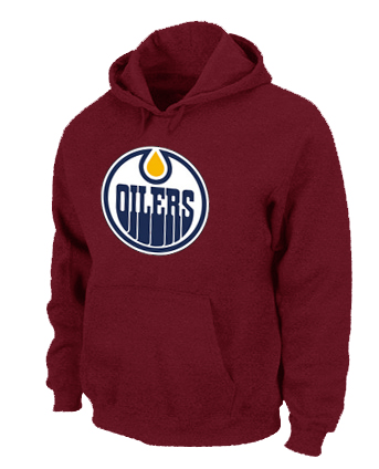 NHL Edmonton Oilers Big & Tall Pullover Hoodie Red