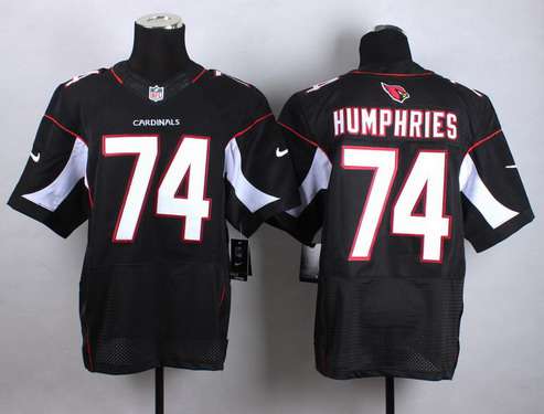 Nike Arizona Cardinals #74 D. J. Humphries Black Elite Jersey