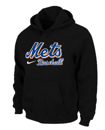 Nike Mets Black Hoodies