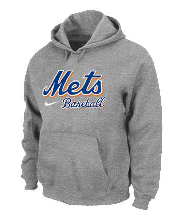 Nike Mets Grey Hoodies