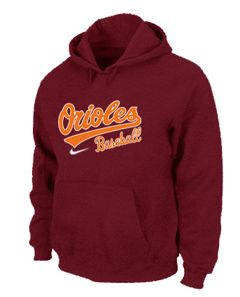 Nike Orioles Red Hoodies