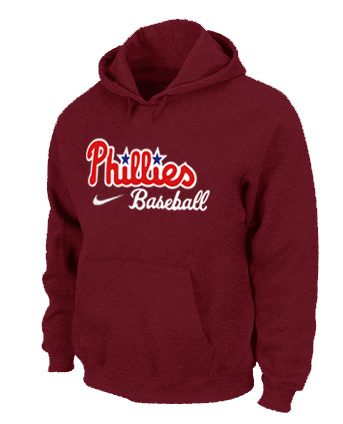 Nike Phillies Red Hoodies