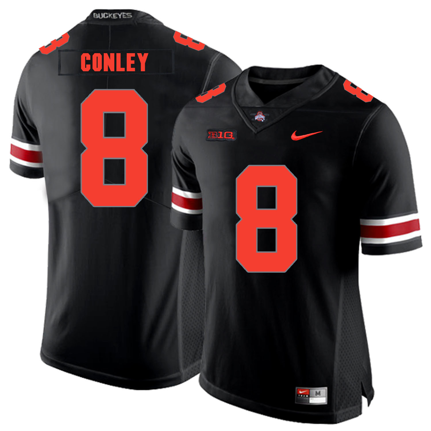 Ohio State Buckeyes 8 Gareon Conley Black Shadow Nike College Football Jersey