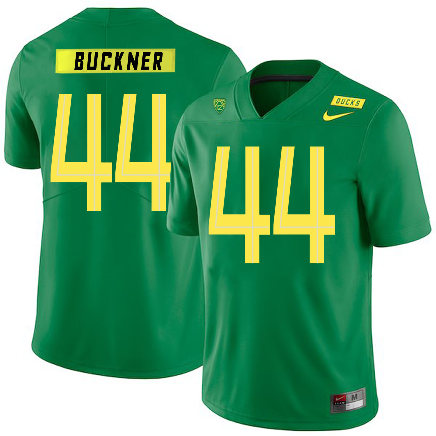 Oregon Ducks 44 DeForest Buckner Apple Green Nike College Football Jersey