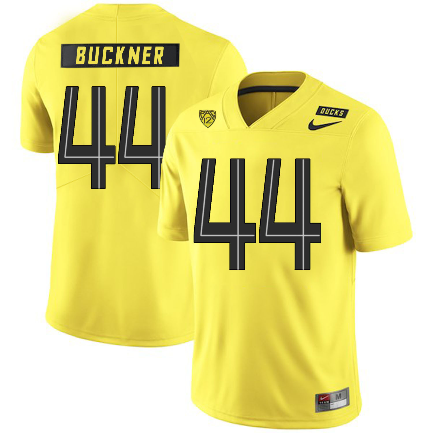 Oregon Ducks 44 DeForest Buckner Yellow Nike College Football Jersey