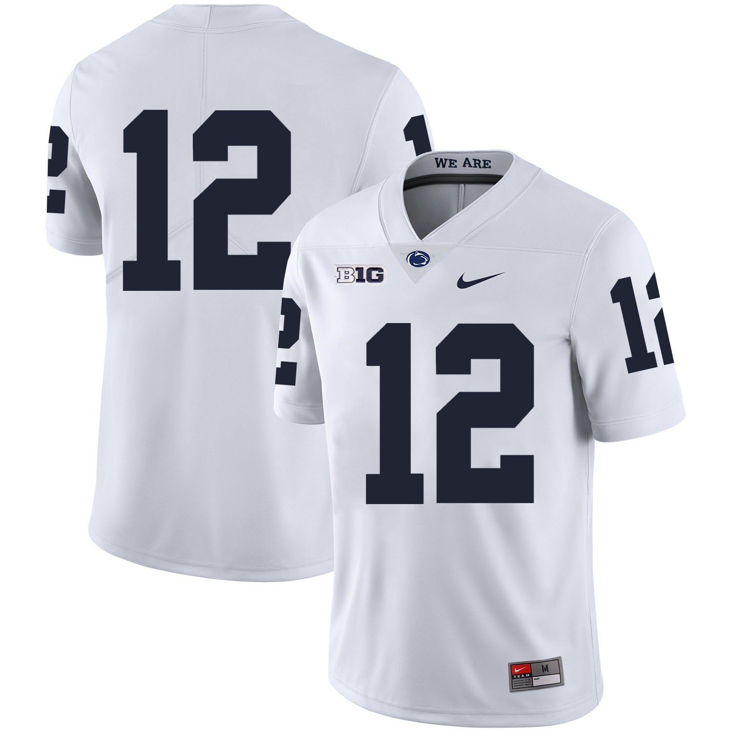 Penn State Nittany Lions 12 Chris Godwin White Nike College Football Jersey