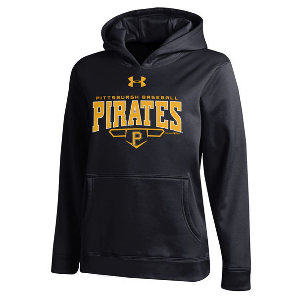 Pittsburgh Pirates Pullover Hoodie Black02