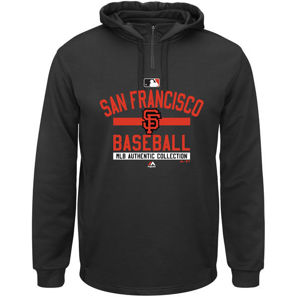 San Francisco Giants Pullover Hoodie Black04