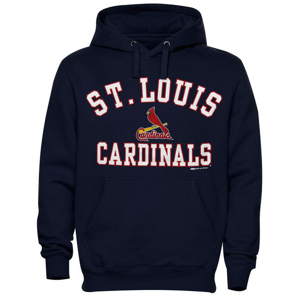 St.Louis Cardinals Pullover Hoodie Blue