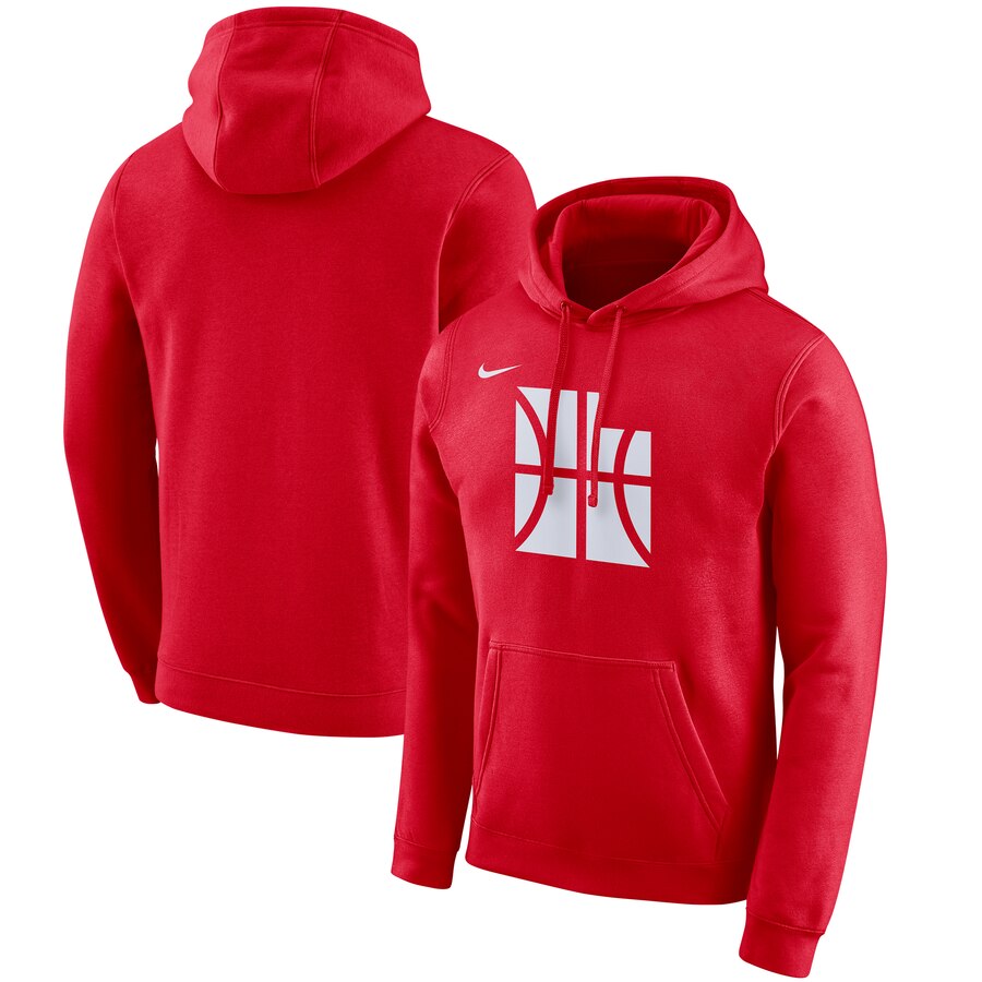 Utah Jazz Nike 2019-20 City Edition Club Pullover Hoodie Red