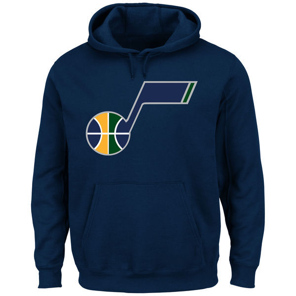 Utah Jazz Pullover Hoodie Blue