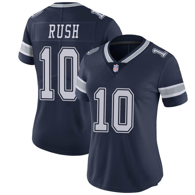 WOMEN'S COOPER RUSH #10 DALLAS COWBOYS LIMITED TEAM NAVY JERSEYS